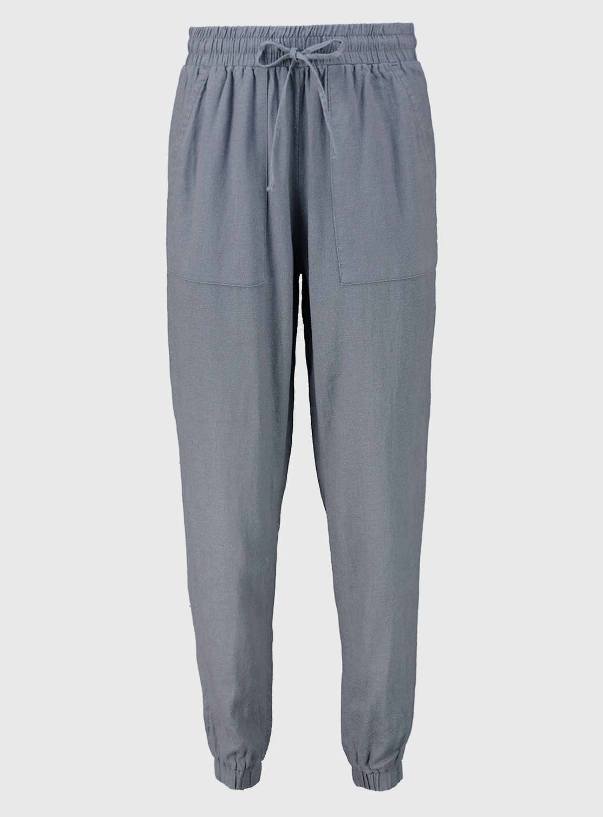 SKU: LINEN JOGGER:Dark Grey:24 - Image 3 thumbnail